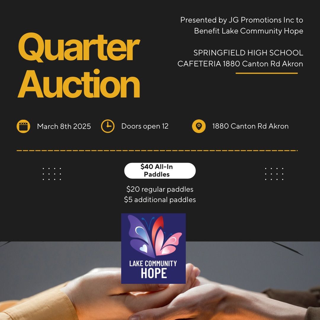 Quarter Auction for Lake Community Hope