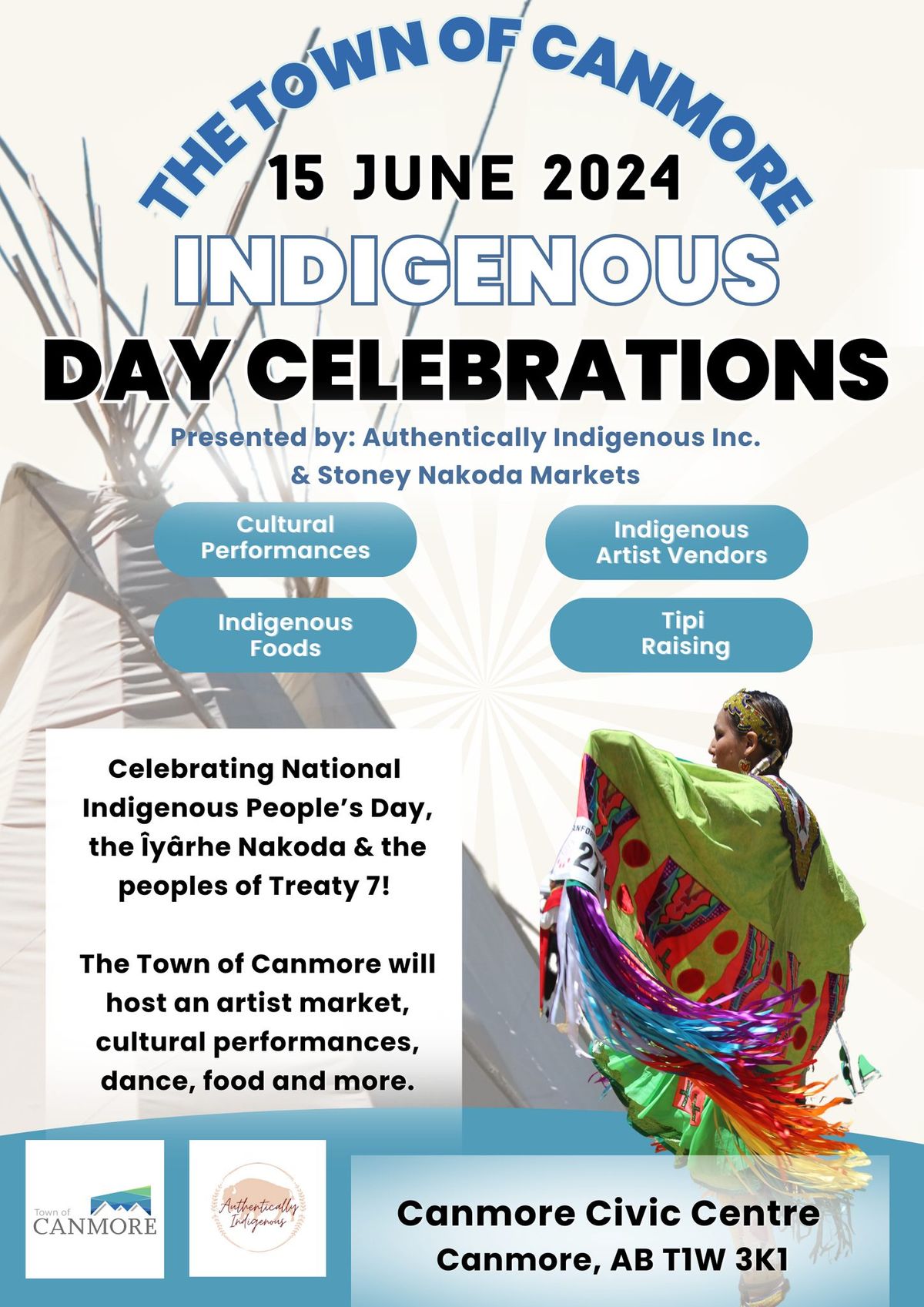 Canmore Indigenous peoples day celebrations  market