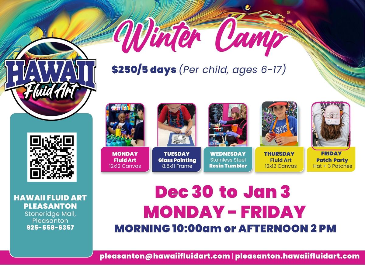 Winter Arts Camp - 12\/30 - 01\/03