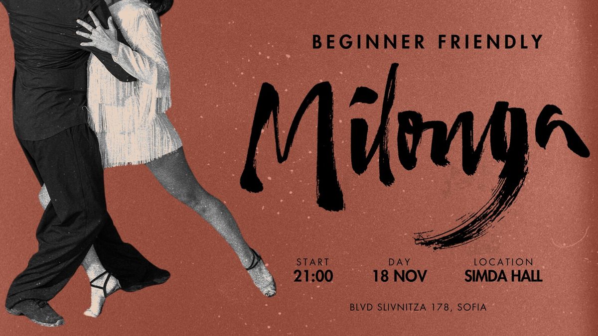 Beginner Friendly Milonga | 18 Nov