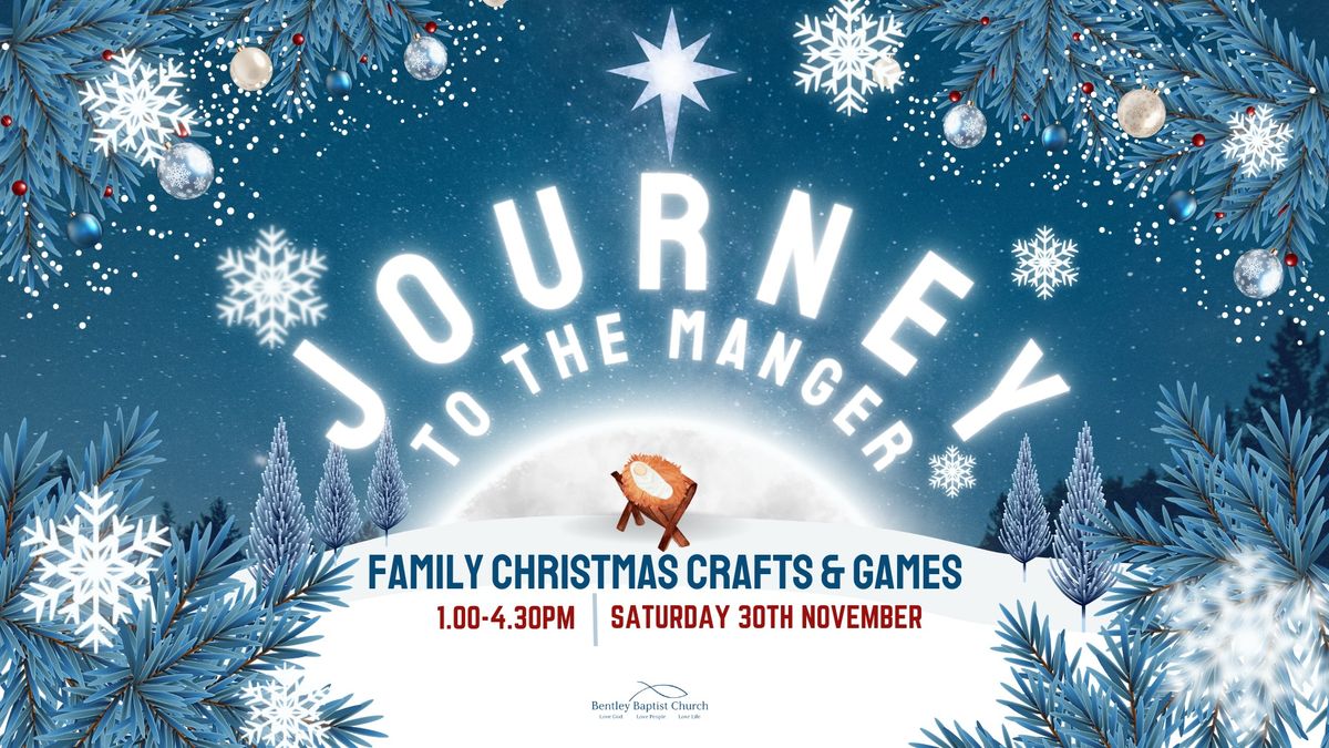 Journey to the Manger - Family Christmas Crafts and Games