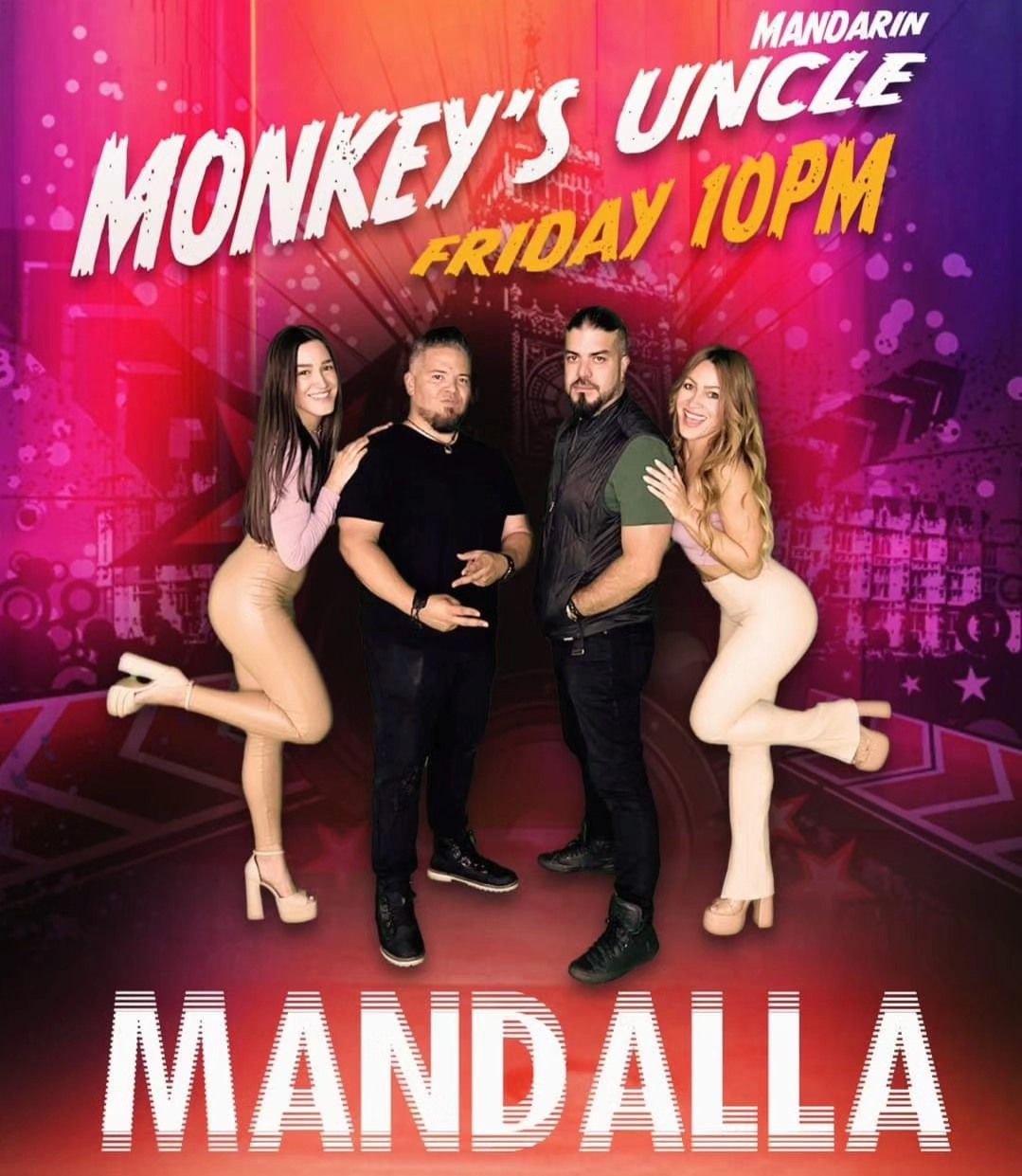 Latin Band Live at Monkey's Uncle Tavern-Mandarin!