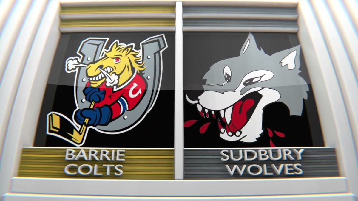 Barrie Colts vs. Sudbury Wolves