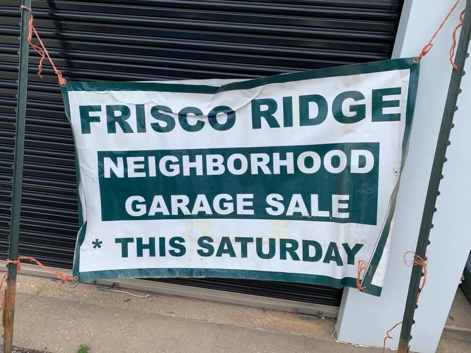 Frisco Ridge Community Garage Sale