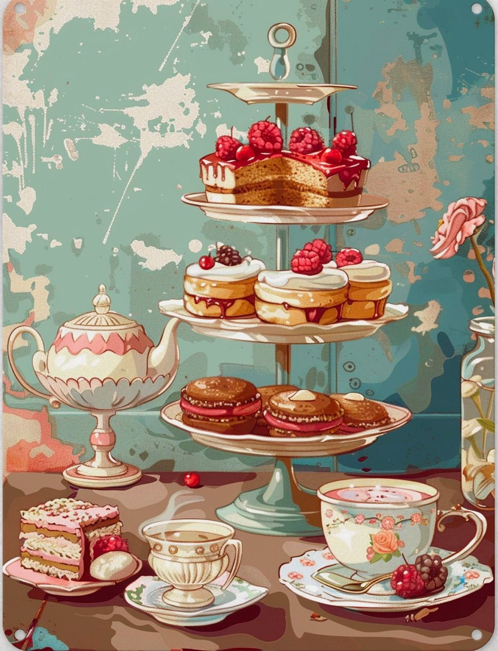  Afternoon Tea p\u00e5 Eiketunet \ud83c\udf38\ud83d\udc9b