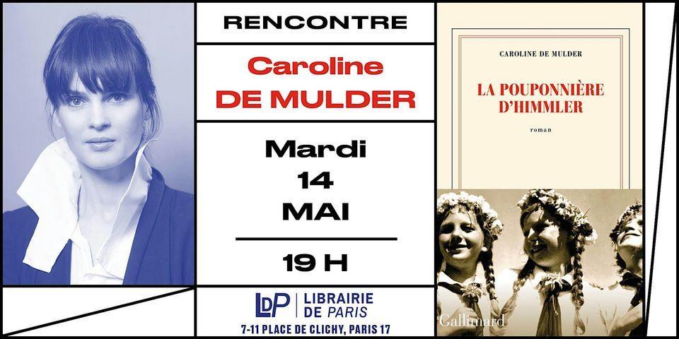 Caroline De Mulder \u00e0 la Librairie de Paris