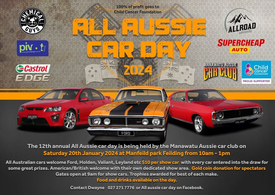 All Aussie car day 2024