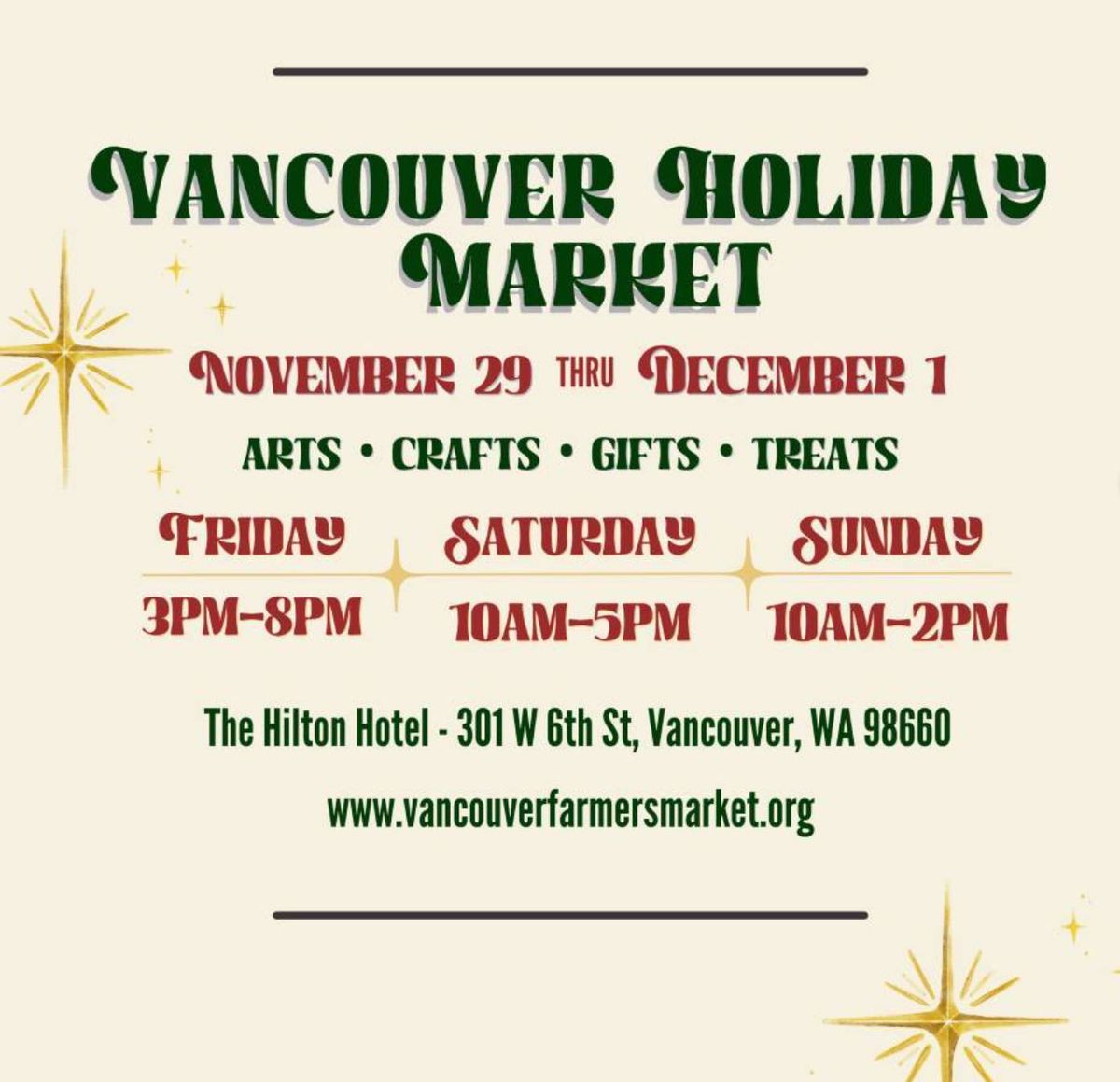 Vancouver Holiday Market: Day Three!