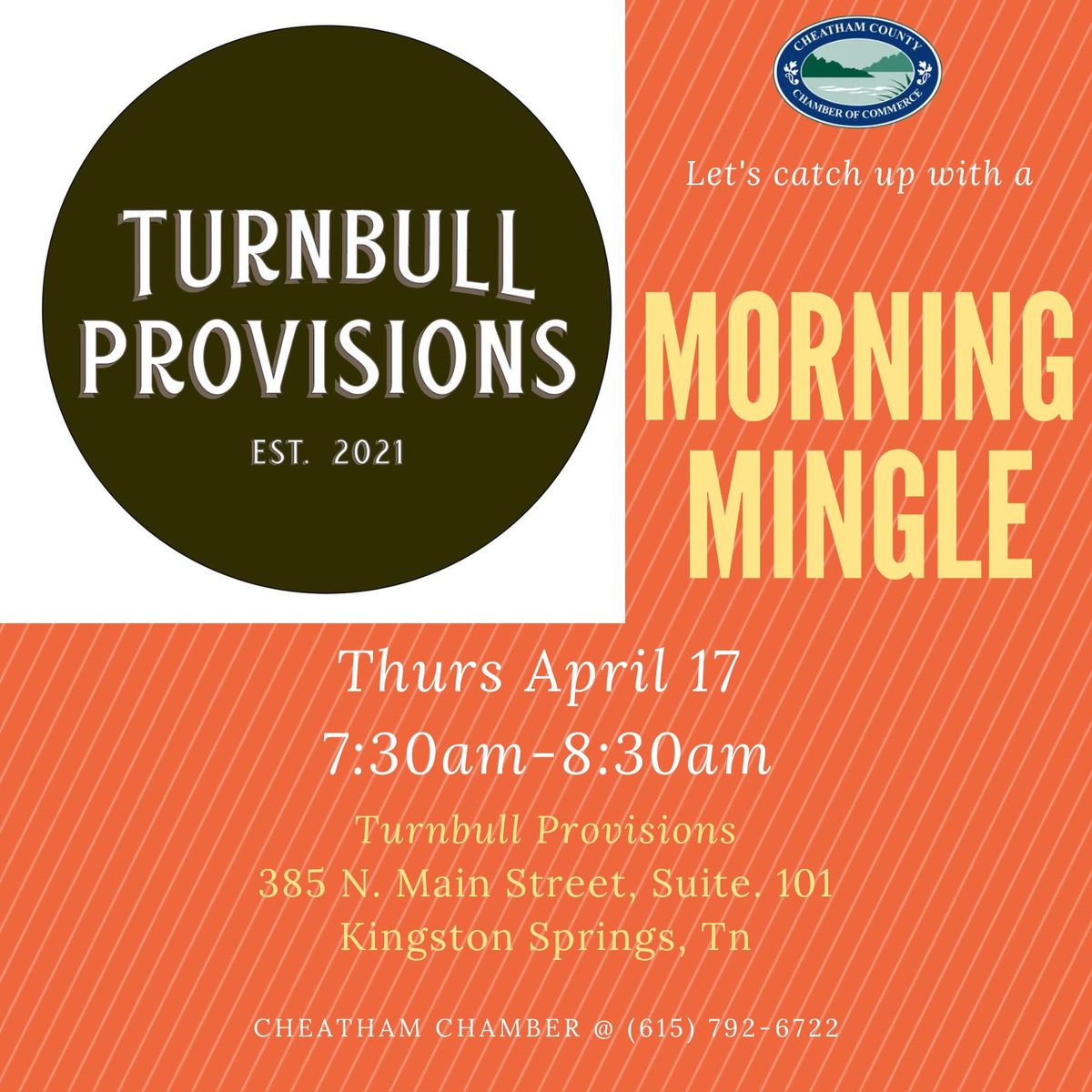 Morning Mingle - Turnbull Provisions