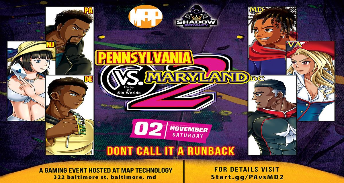 Pennsylvania vs Maryland 2: Fate of Six Worlds