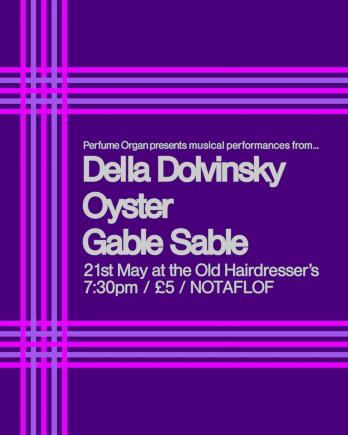 Della Dolvinksy + Oyster + Gable Sable