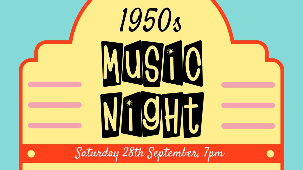 1950s Music Night