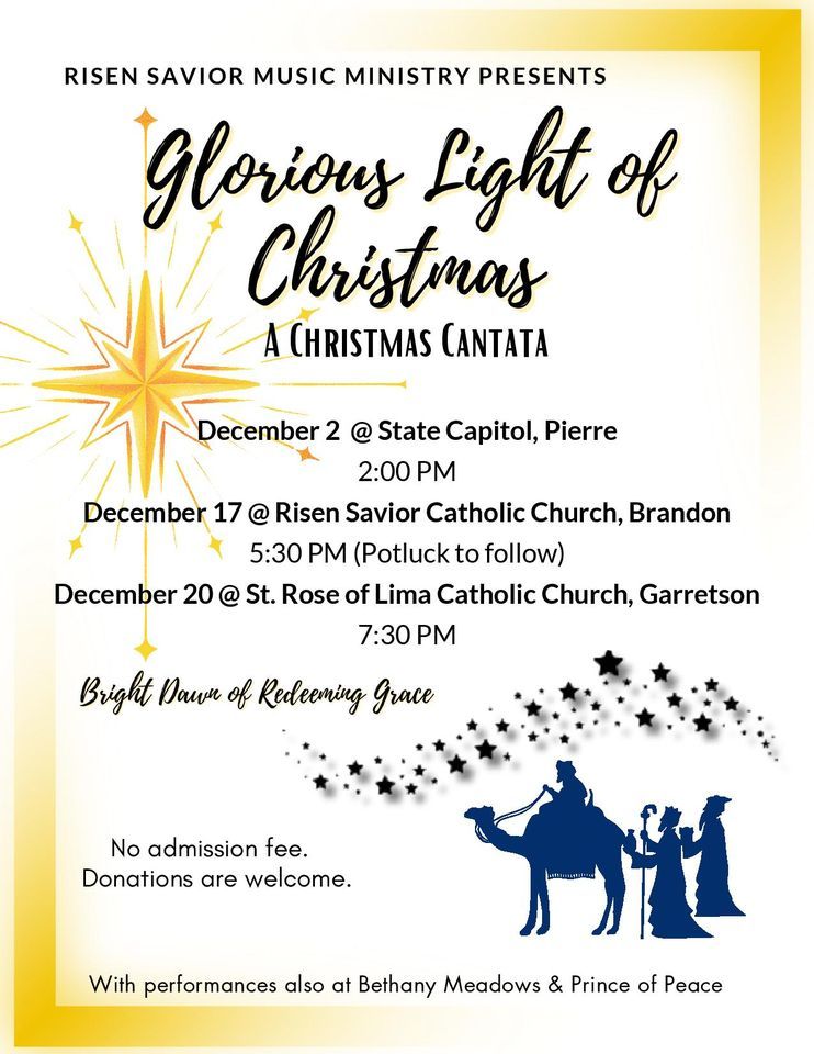 Christmas Cantata, Risen Savior Parish, Sioux Falls, 17 December 2023