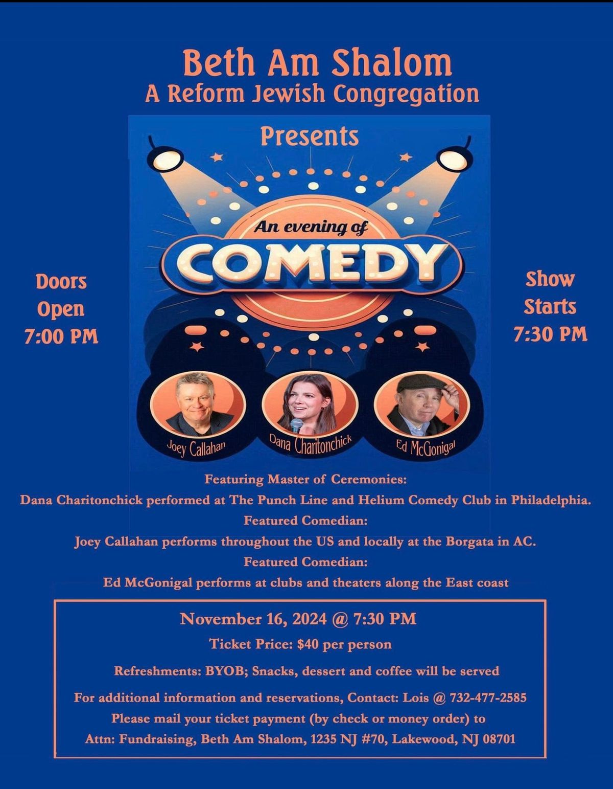 An Evening of Comedy