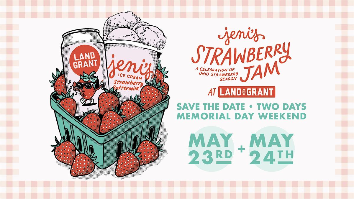Land-Grant \u00d7 Jeni's Strawberry Jam