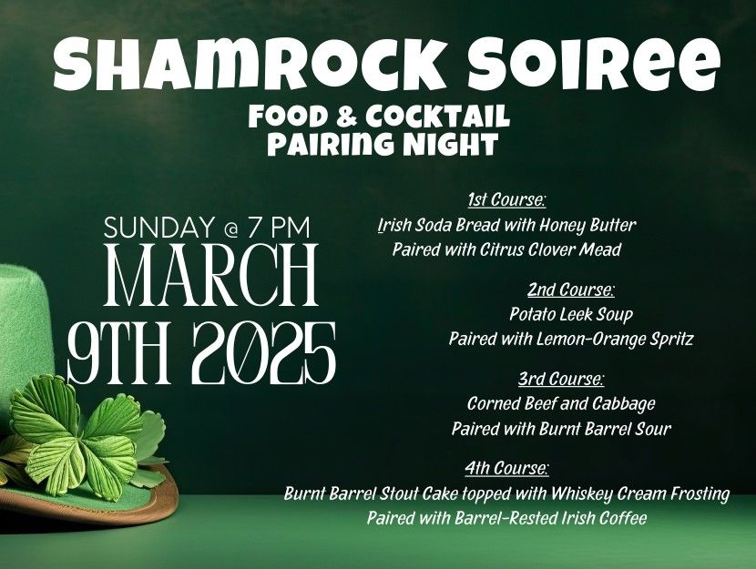 Shamrock Soiree - Food Pairing Night