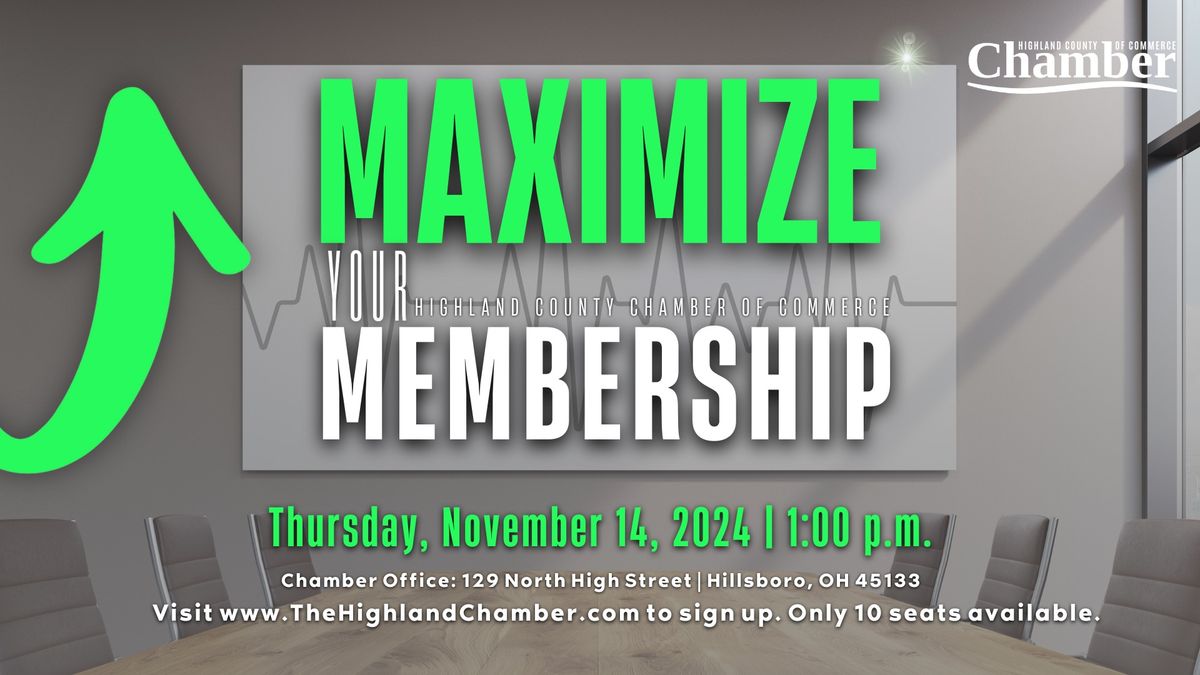 Maximize Your Membership 