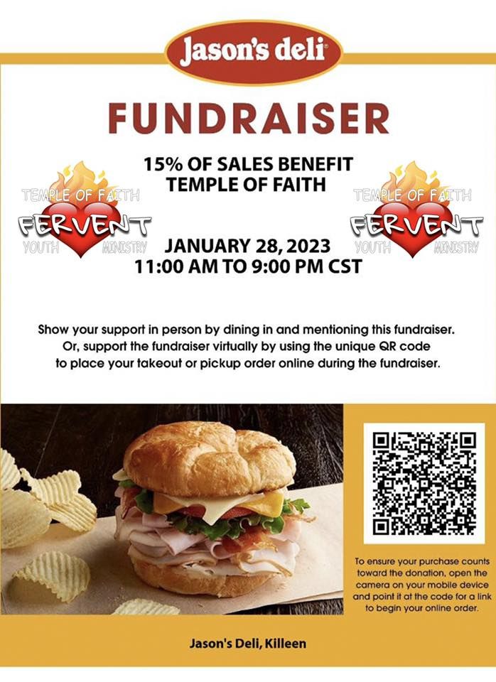 Youth Ministry Fundraiser