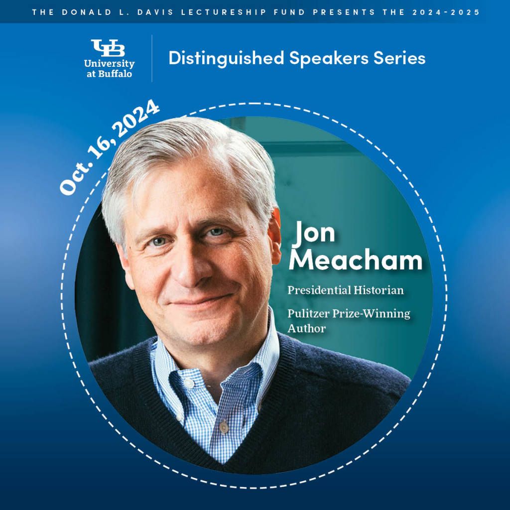 UB Distinguished Speakers Series at UB Center for the Arts