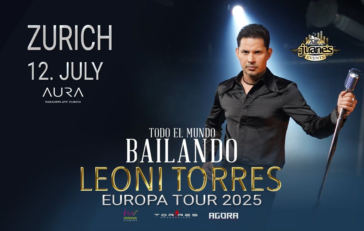 Entradas Concierto Leoni Torres Z\u00fcrich