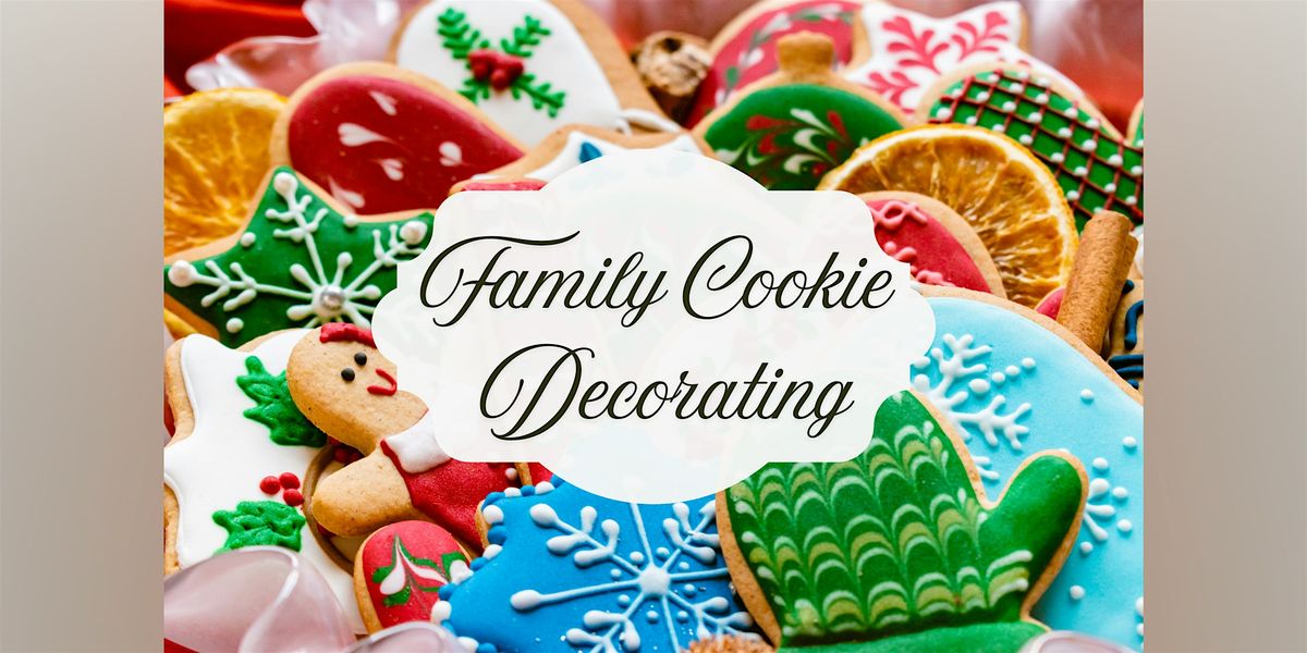 Drop-in Holiday Cookie Decorating