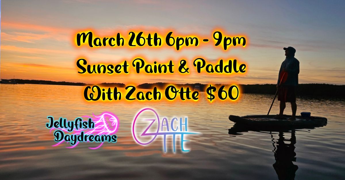 Sunset Paint and Paddle with Zach Otte