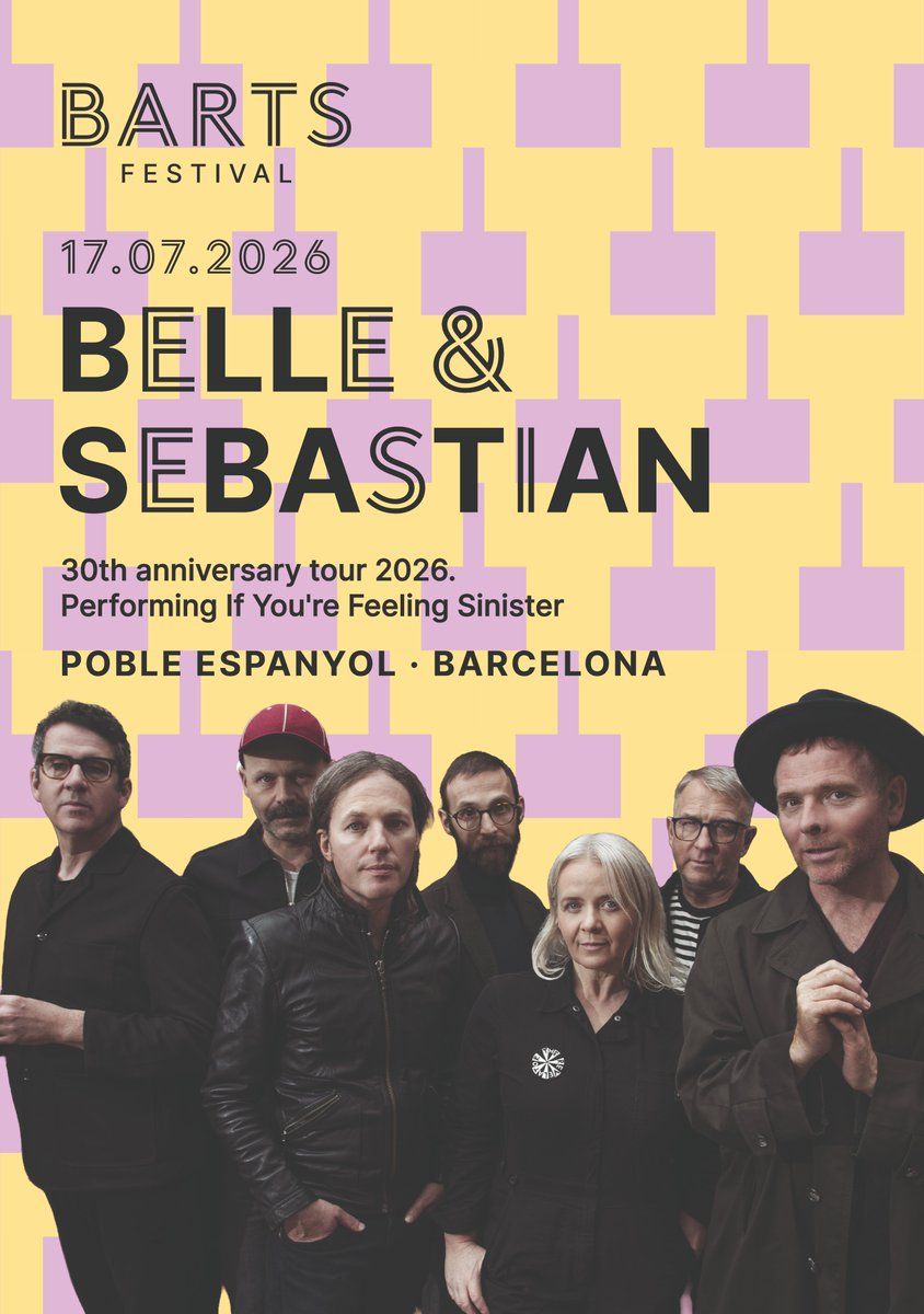 Belle and Sebastian Barcelona Tickets