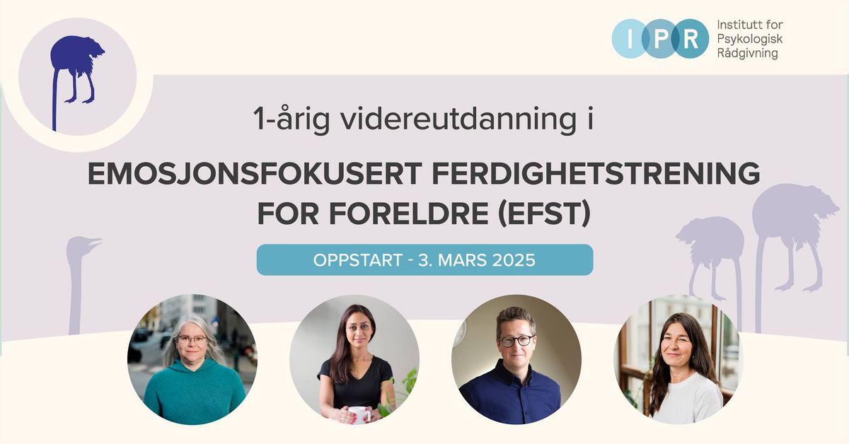 EFST videreutdanning for terapeuter