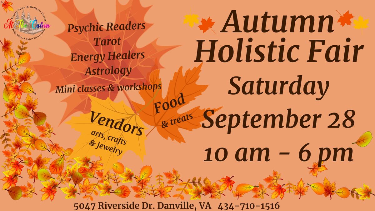 ~Happy Harvest~ Autumn Holistic Fair