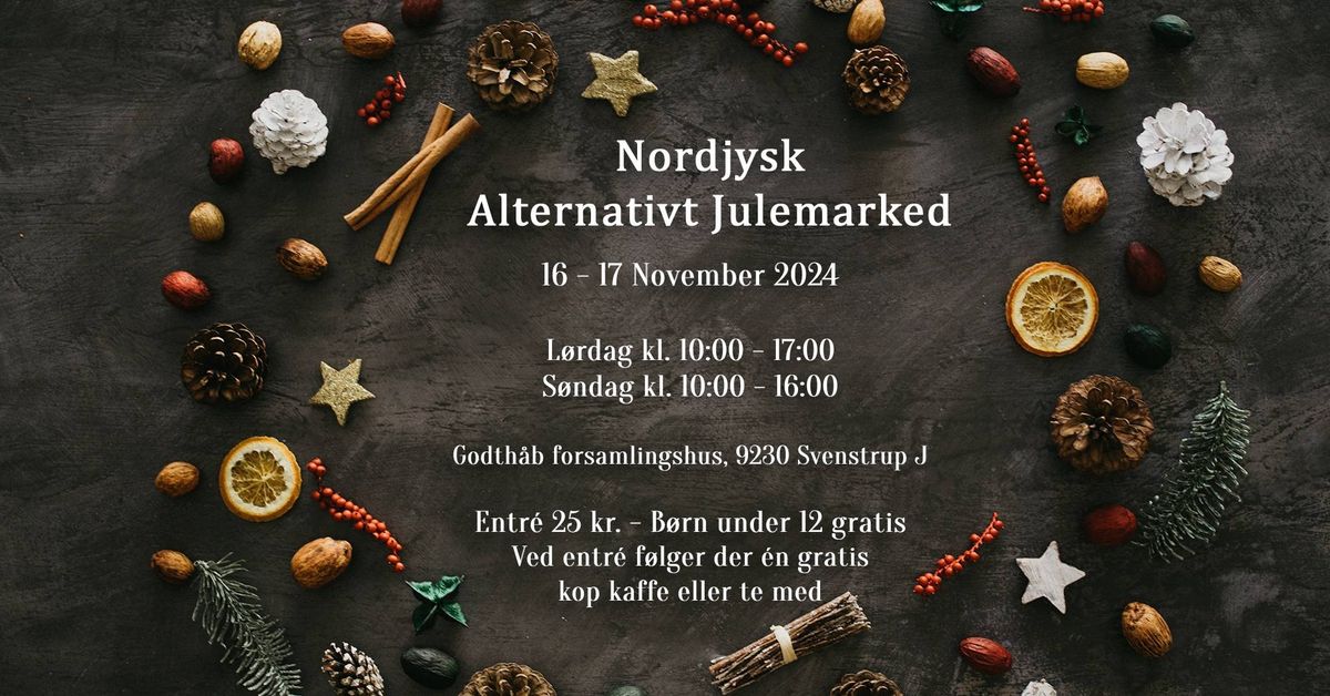 Nordjysk Alternativt Julemarked 2024!