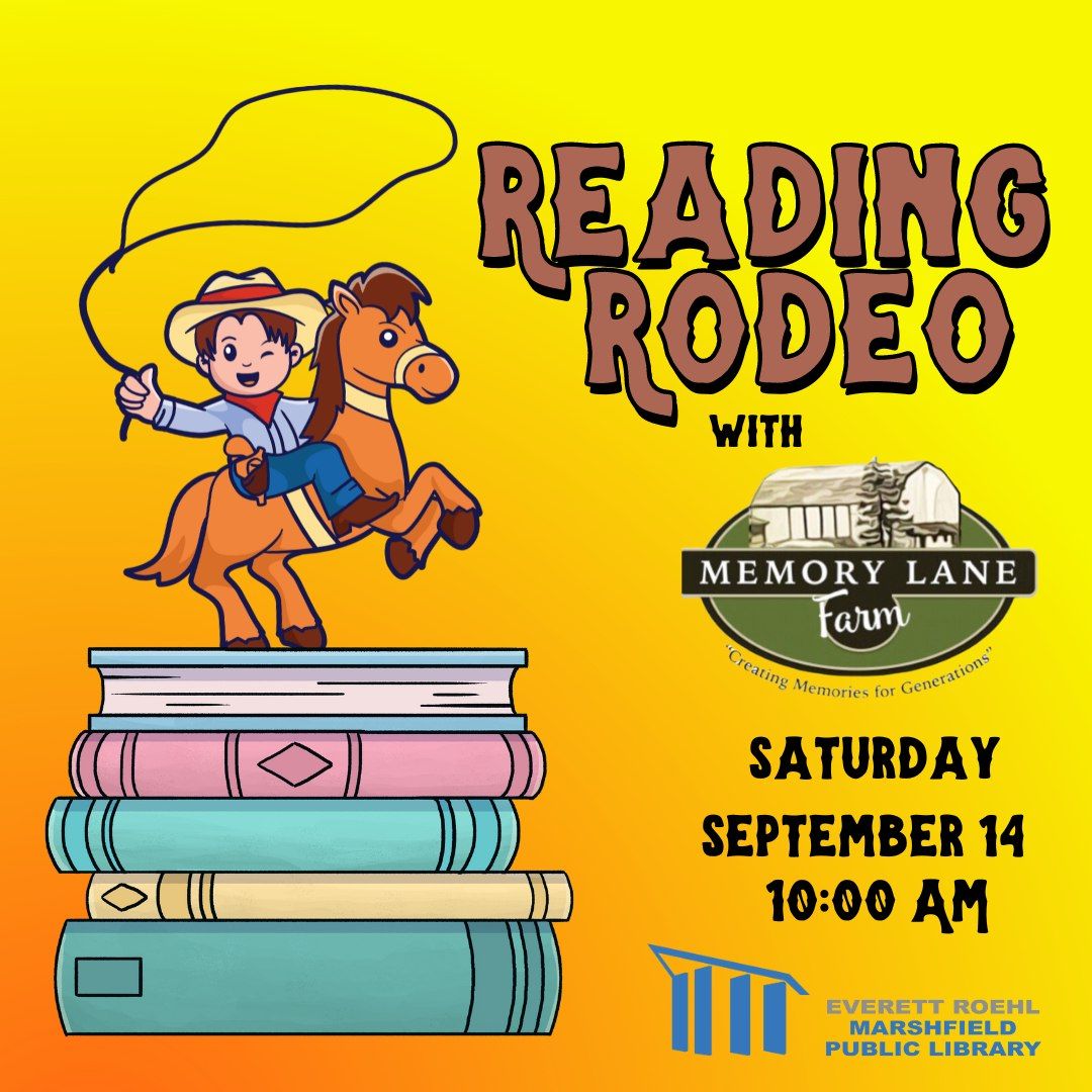 Reading Rodeo with Memory Lane Farm