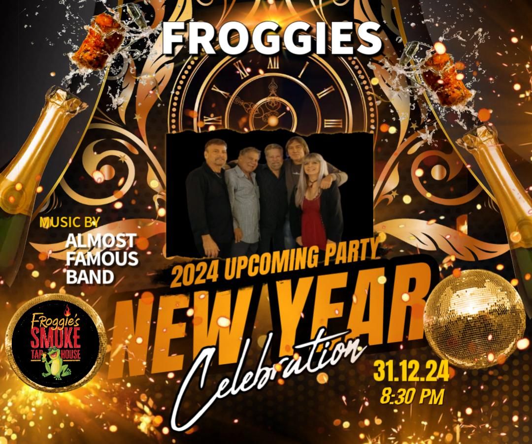 Almost Famous Band NYE Party @ FROGGIE'S!