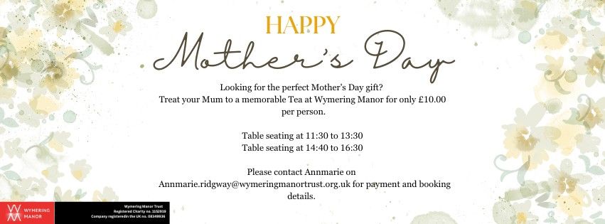 Mothers Day at the Manor