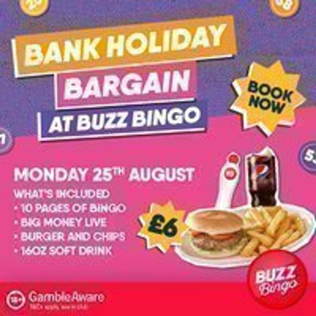 Glasgow - Bank Holiday Bargain Bingo