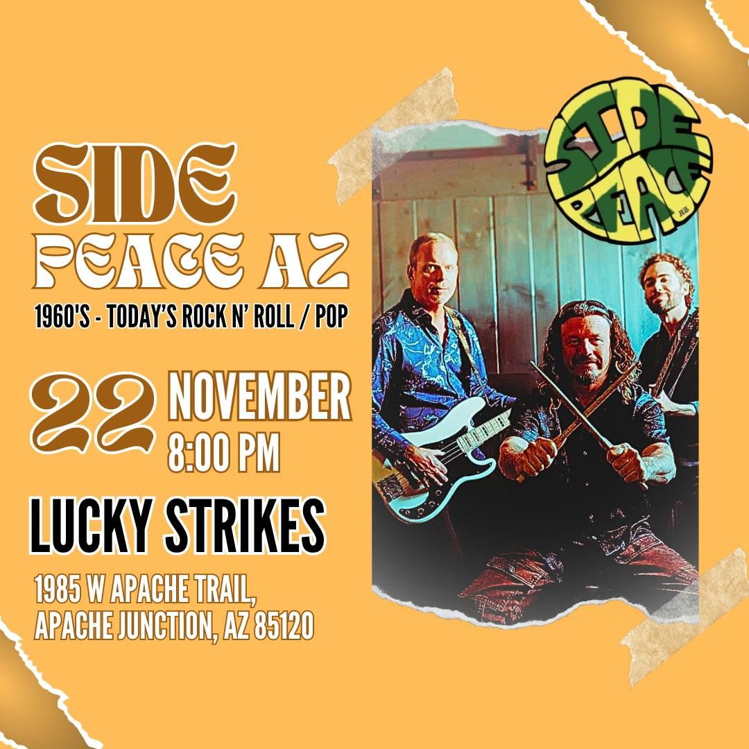 SIDE PEACE AZ Live @ Lucky Strikes