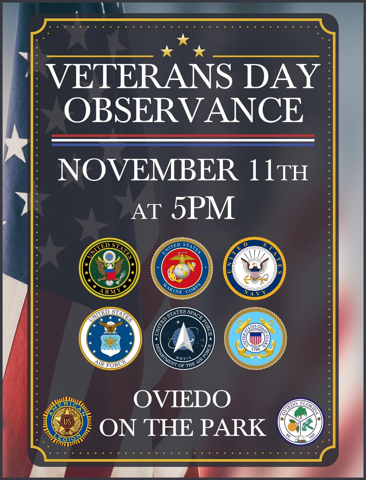 City of Oviedo Veteran's Day Observance