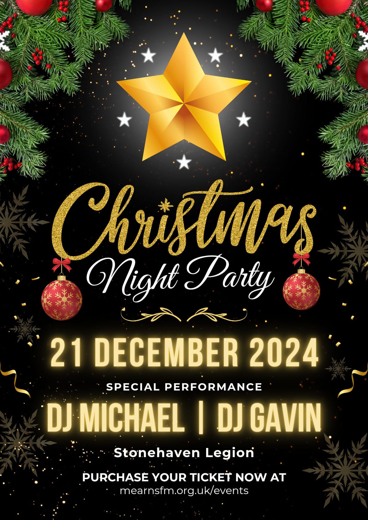 MearnsFM Saturday Christmas Party Night