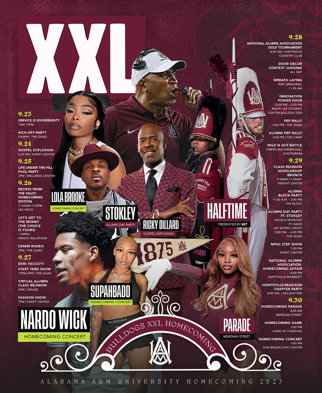 Alabama A&M Homecoming Concert at Propst Arena at the Von Braun Center
