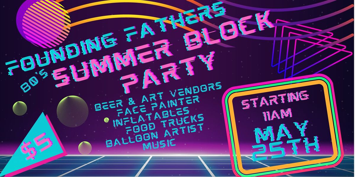 Block Party! May 25
