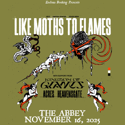 Like Moths to Flmaes, Kingdom of Giants, Acres, and Heavensgate in Orlando in Orlando