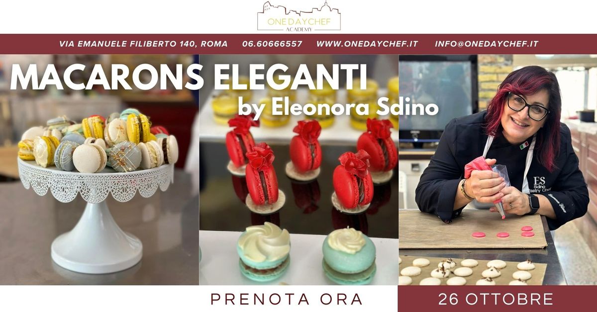 MACARONS ELEGANTI con Eleonora Sdino - 26 OTTOBRE 2024