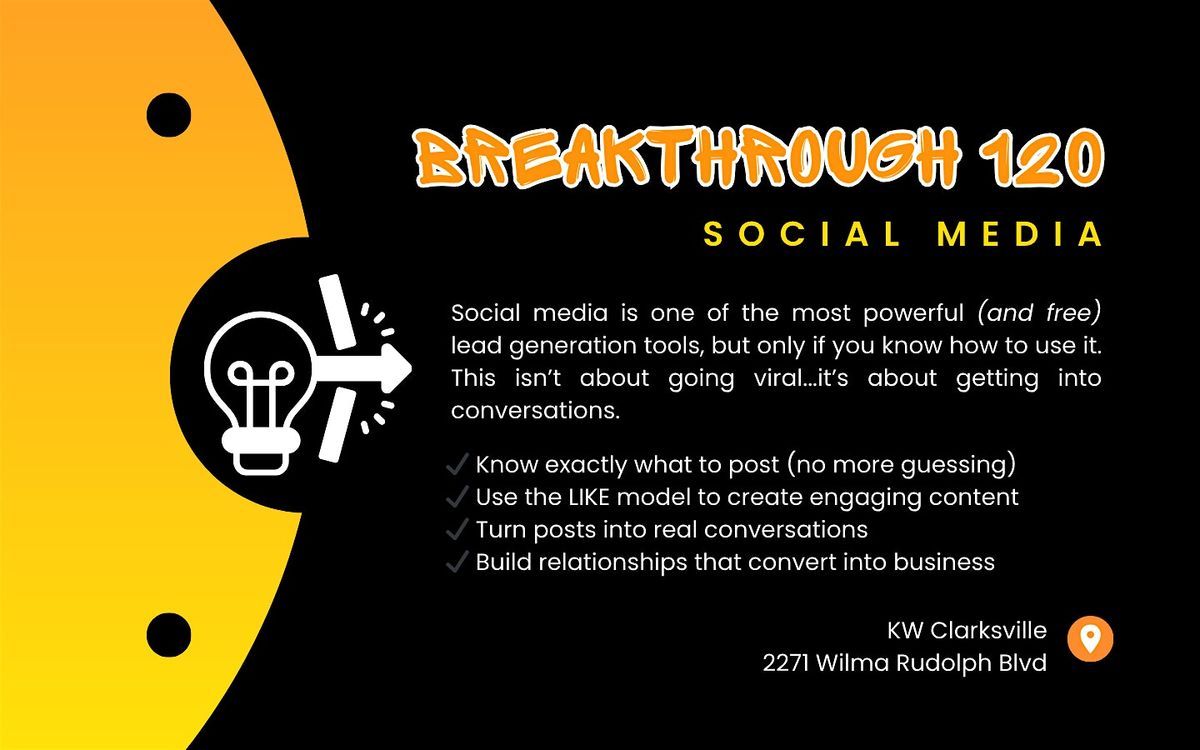 Breakthrough 120: Social Media
