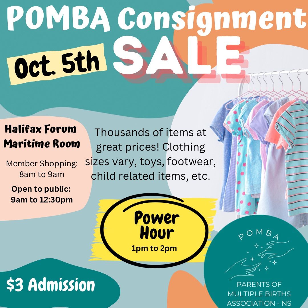 POMBA 2024 Consignment Sale