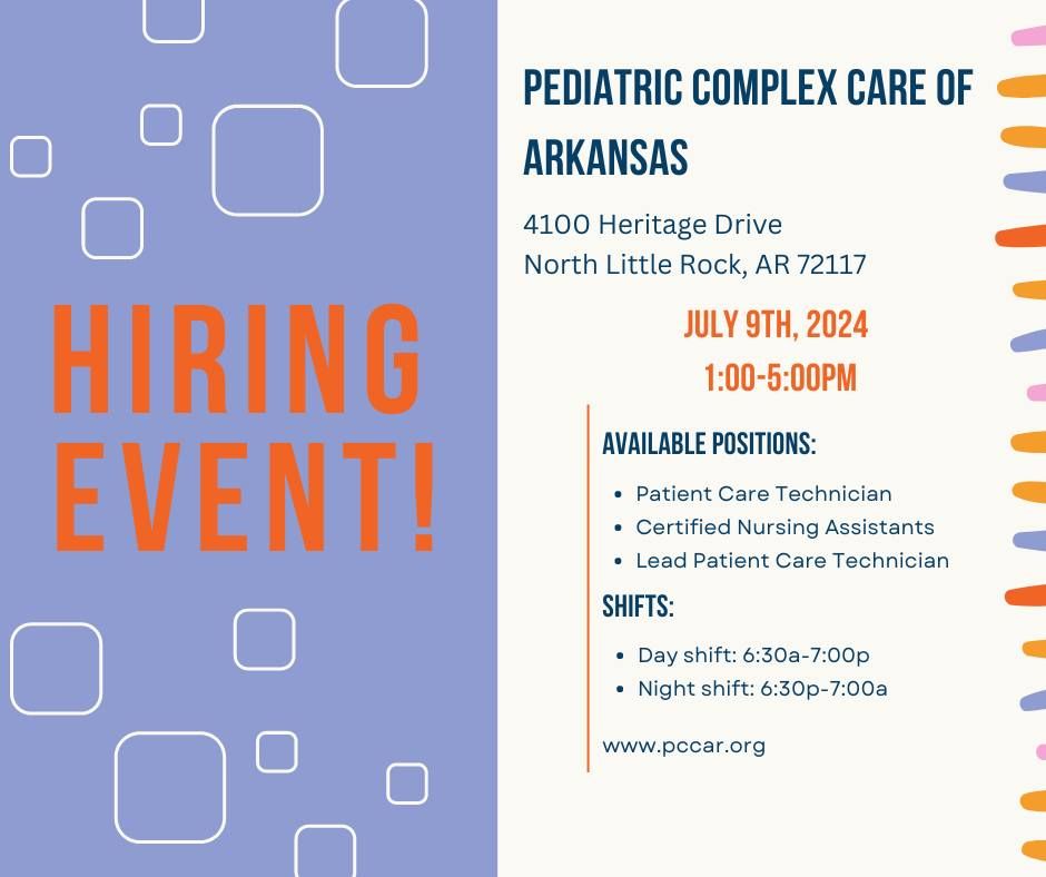 PCT & CNA Hiring Event