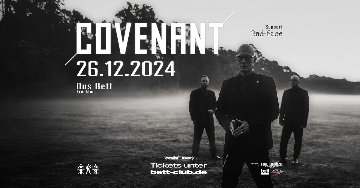 COVENANT \/\/ DAS BETT, Frankfurt \/\/ Support: 2nd Face