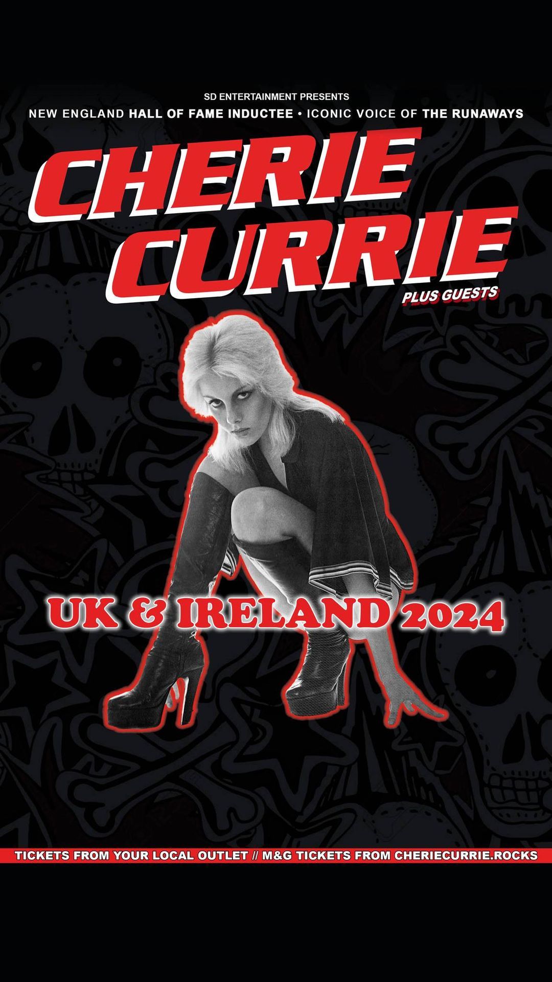 Cherie Currie - 07\/12\/24 - The Cobblestones 