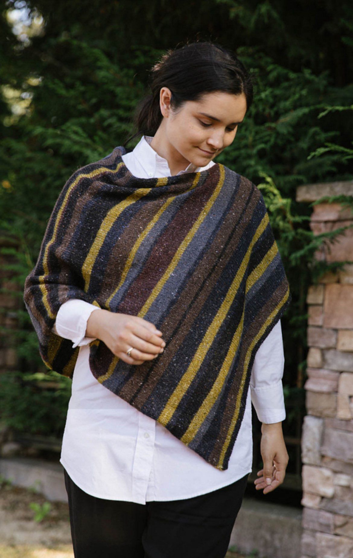 Knit-A-Long for Lucky Striped Poncho