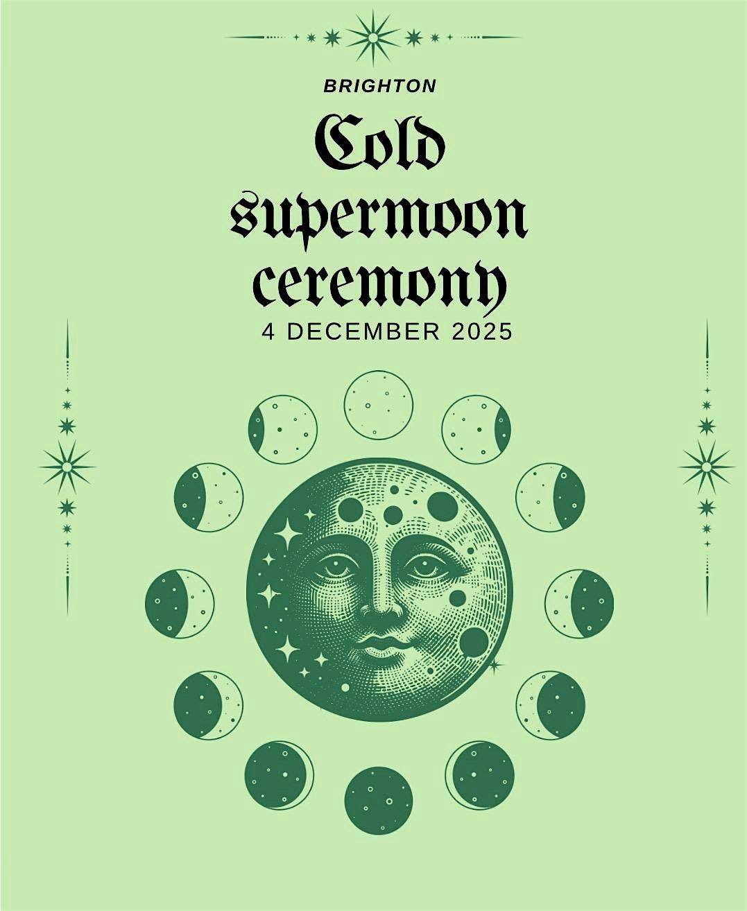Full supermoon ceremony