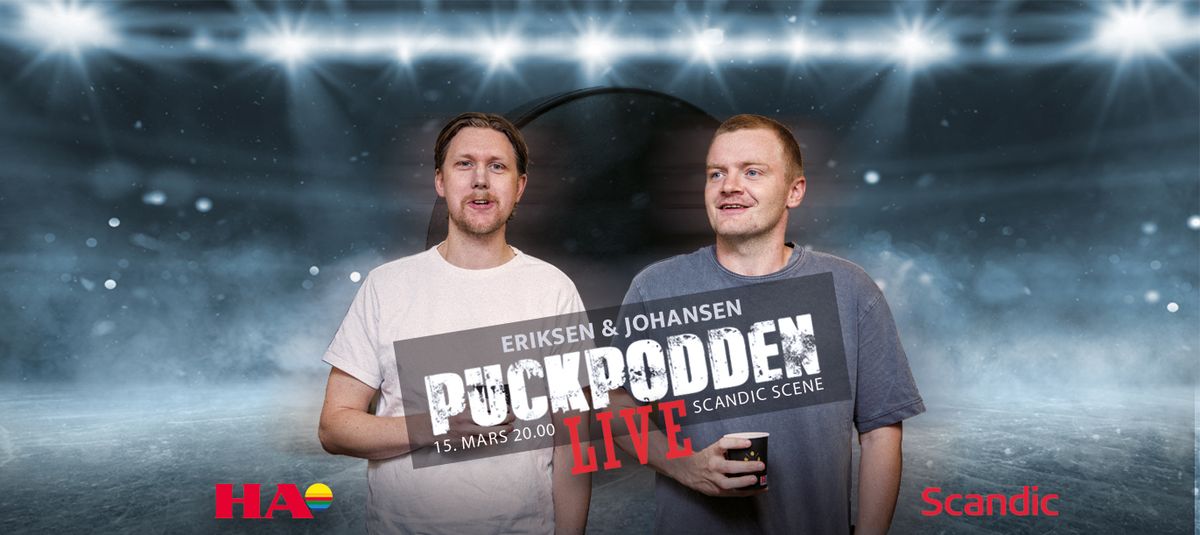 Puckpodden LIVE - bli med og fylle Scandic Scene