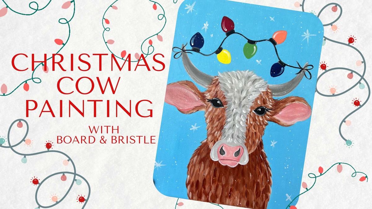 Christmas Cow Painting Workshop